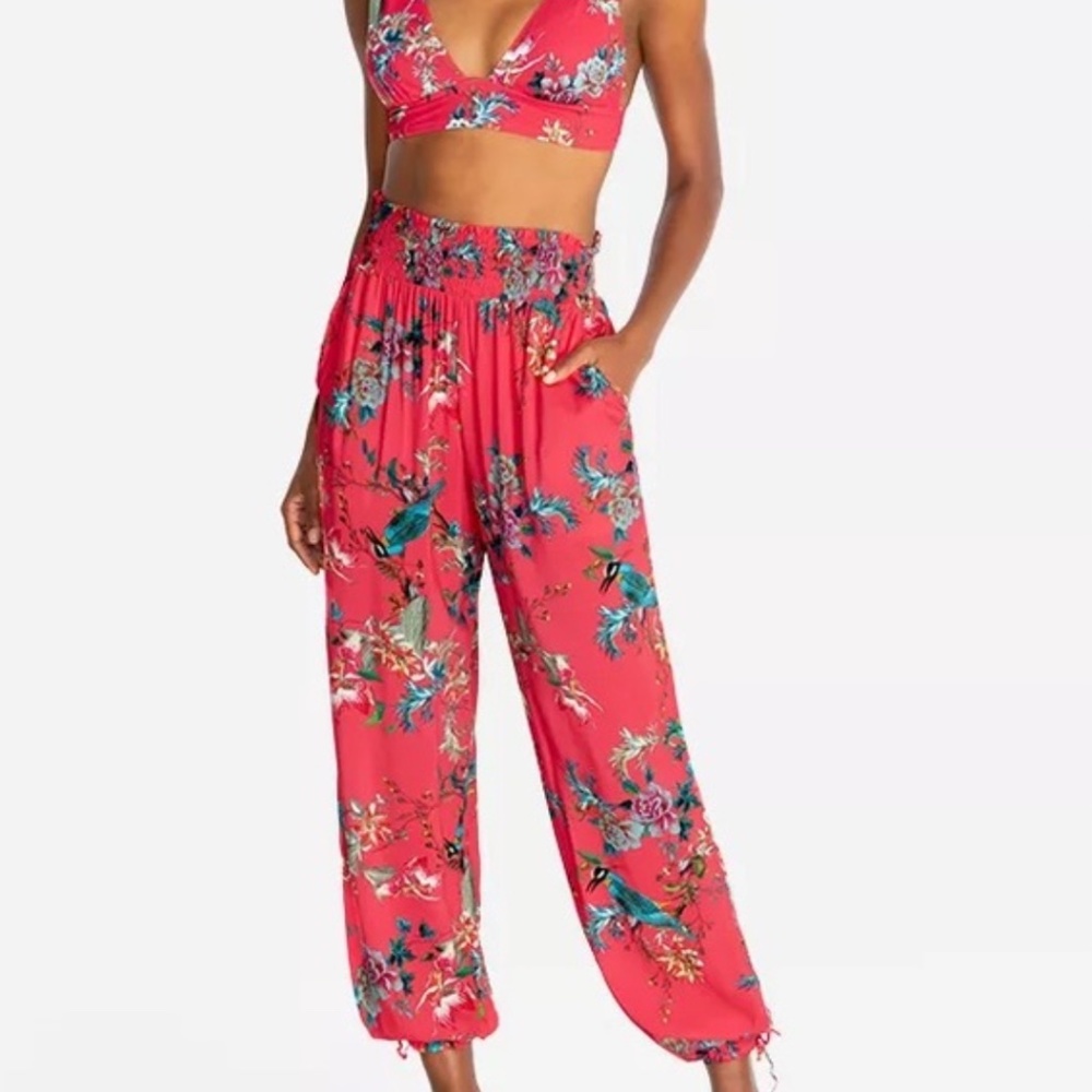 ISO Johnny Was Malakye Smocked Pants